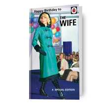 Load image into Gallery viewer, Ladybird Books 'The Wife' Birthday Card The Book Nook