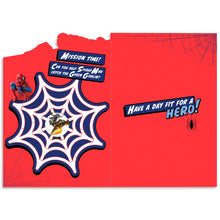 Load image into Gallery viewer, Spider-Man Birthday Card & Envelope The Book Nook
