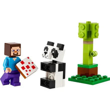 Cargar imagen en el visor de la galería, LEGO Minecraft 30672 Steve and Baby Panda Polybag The Book Nook