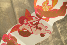 Load image into Gallery viewer, Cupid Concertina Greeting Card The Book Nook