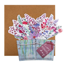 Load image into Gallery viewer, Pop Up Mother's Day Card - 3D Floral Bouquet Design The Book Nook