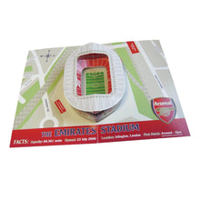 Cargar imagen en el visor de la galería, Arsenal FC Football Club Emirates Stadium Pop-up Birthday Card The Book Nook