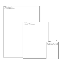 Cargar imagen en el visor de la galería, TOURNÉE DU CHAT NOIR (1896): Painting Greeting Card