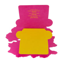 Load image into Gallery viewer, Magical Botanicals Paper Flowers Die Cut Vase Greeting Card & Envelope The Book Nook