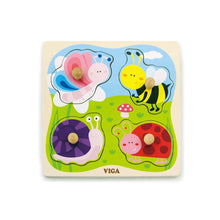 Load image into Gallery viewer, Viga Flat Wooden Knob Puzzles - Various