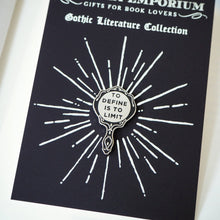 Charger l'image dans la galerie, The Picture of Dorian Gray Enamel Pin Badge - Gothic Mirror The Book Nook