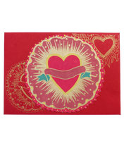 Load image into Gallery viewer, Ribbon Heart Greeting Card The Book Nook