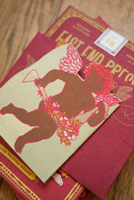 Load image into Gallery viewer, Cupid Concertina Greeting Card The Book Nook