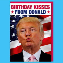 Charger l'image dans la galerie, Birthday Kisses From Donald Greeting Card