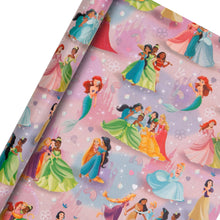 Cargar imagen en el visor de la galería, Disney Princesses 2M Wrapping Paper Roll The Book Nook