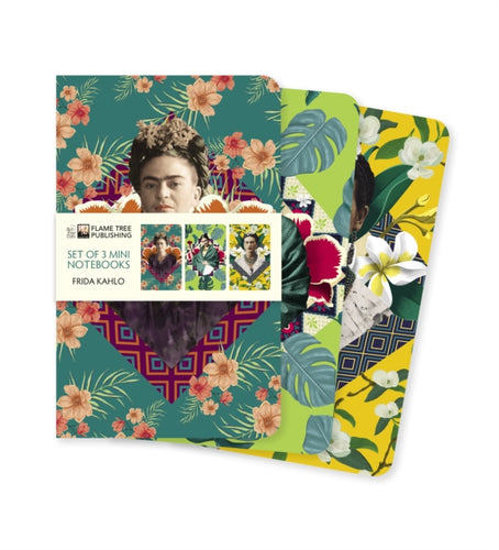 Frida Kahlo Set of 3 Mini Notebooks-9781787559202
