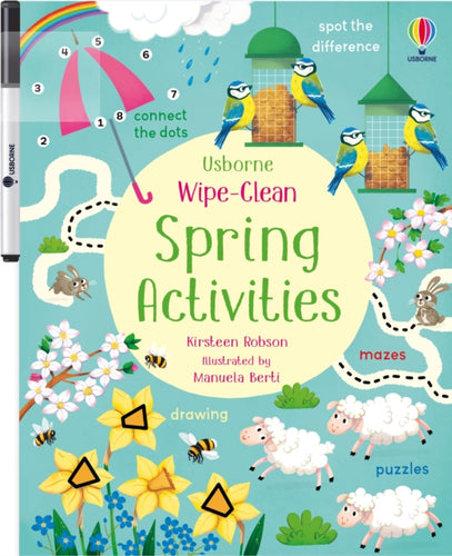 Wipe-Clean Spring Activities-9781805073994