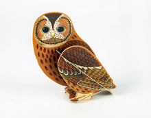 Charger l'image dans la galerie, Pop-Out Tawny Owl Blank Greeting Card