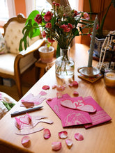 Load image into Gallery viewer, Kissing Swans Greeting Card The Book Nook