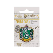 Cargar imagen en el visor de la galería, Pin Badge Enamel - Harry Potter (Slytherin) The Book Nook