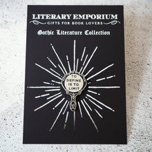 Charger l'image dans la galerie, The Picture of Dorian Gray Enamel Pin Badge - Gothic Mirror The Book Nook