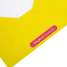 Load image into Gallery viewer, Magical Botanicals Paper Flowers Die Cut Vase Greeting Card & Envelope The Book Nook