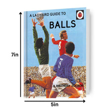 Load image into Gallery viewer, Ladybird Books Football Birthday Card