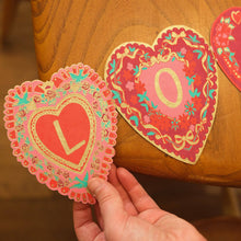 Cargar imagen en el visor de la galería, Love Concertina Greeting Card The Book Nook