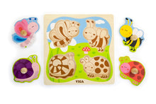 Load image into Gallery viewer, Viga Flat Wooden Knob Puzzles - Various