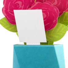 Load image into Gallery viewer, Recyclable Mother's Day Card for Mum - Pop-up Flowers Design The Book Nook