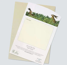 Charger l'image dans la galerie, Hares and Open Field by Angela Harding Blank Concertina Greeting Card