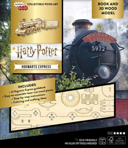 IncrediBuilds: Harry Potter : Hogwarts Express Book and 3D Wood Model-9781682982310