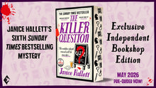 Charger l'image dans la galerie, SIGNED INDIE EDITION The Killer Question : the Sunday Times bestseller from the author of The Appeal by Janice Hallett
