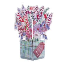 Load image into Gallery viewer, Pop Up Mother's Day Card - 3D Floral Bouquet Design The Book Nook
