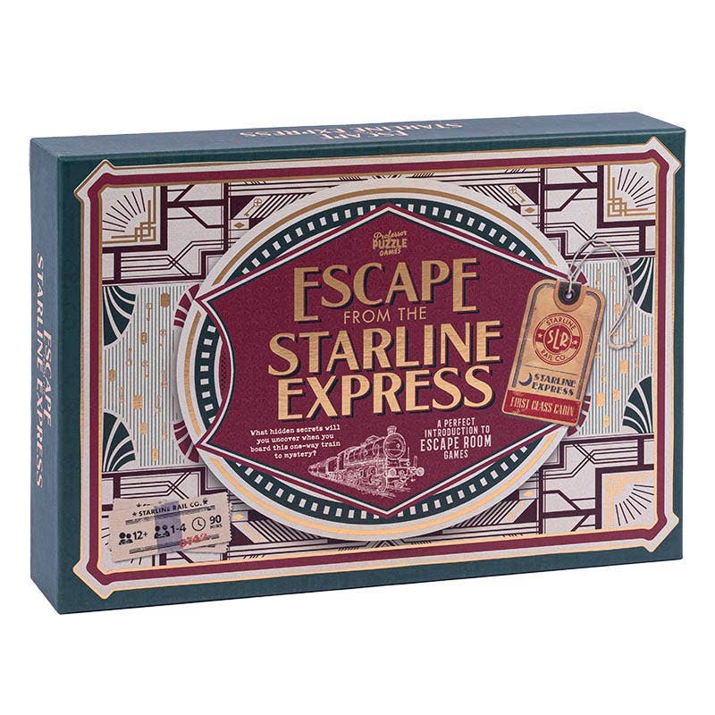 Escape from the Starline Express Escape Room Game