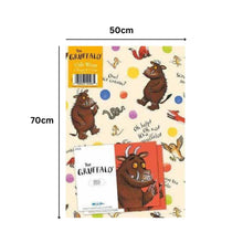 Load image into Gallery viewer, The Gruffalo 2 Sheets &amp; 2 Tags Wrapping Paper The Book Nook
