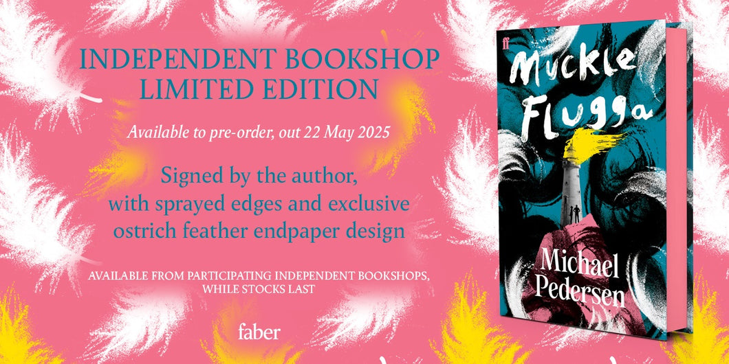 Muckle Flugga by Michael Pederson. Hardback PRE ORDER (SIGNED) SPRAYED EDGE