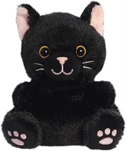 Soft Toy Palm PalsTwilight Black Cat 5In-5034566135512
