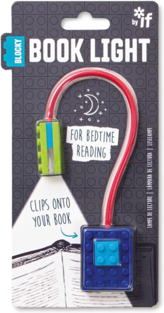 Blocky Book Light - Blue-5035393462017