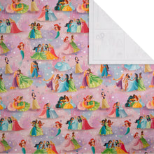 Cargar imagen en el visor de la galería, Disney Princesses 2M Wrapping Paper Roll The Book Nook
