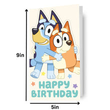 Charger l&#39;image dans la galerie, Bluey and Bingo Birthday Card
