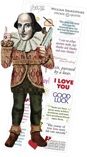 William Shakespeare Quotable Notable Card-0814229003120