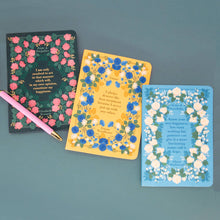 Load image into Gallery viewer, The Reading Room Pride &amp; Prejuidce 3x B6 Notebooks
