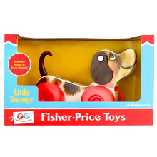 Load image into Gallery viewer, Fisher Price  Little Snoopy Pull Along Dog
