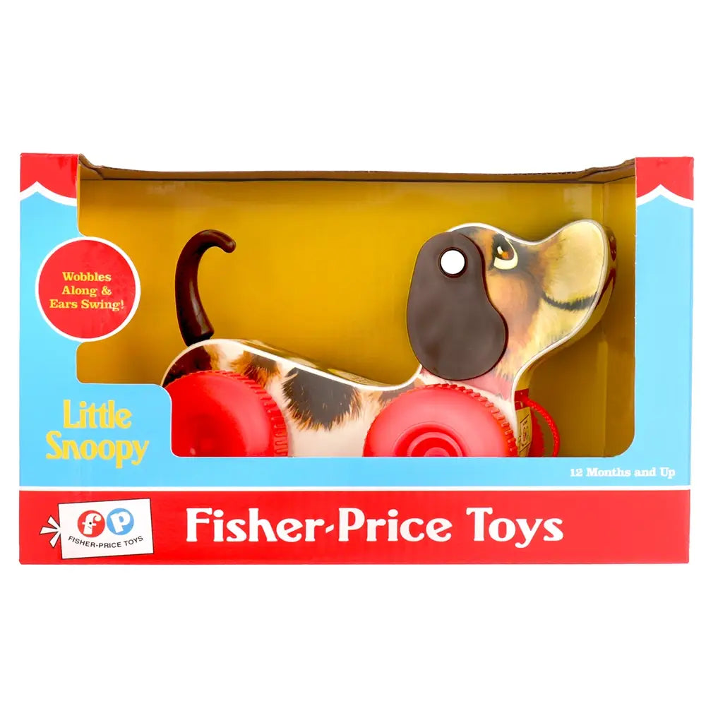 Fisher Price  Little Snoopy Pull Along Dog
