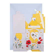 Load image into Gallery viewer, Mother's Day Card for Mum - Traditional 3D Bee Hive Design The Book Nook
