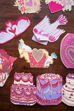 Load image into Gallery viewer, Kissing Swans Greeting Card
