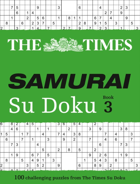 The Times Samurai Su Doku 3 : 100 Challenging Puzzles from the Times-9780007580774