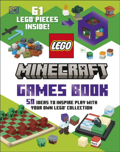 LEGO Minecraft Games Book : 50 Fun Ideas to Play with Your LEGO Collection!-9780241719336