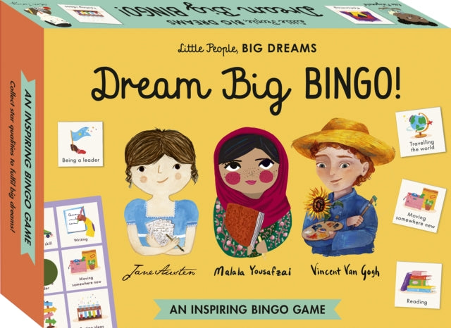 Little People, BIG DREAMS: Dream Big BINGO! : An Inspiring Bingo Game-9780711293960