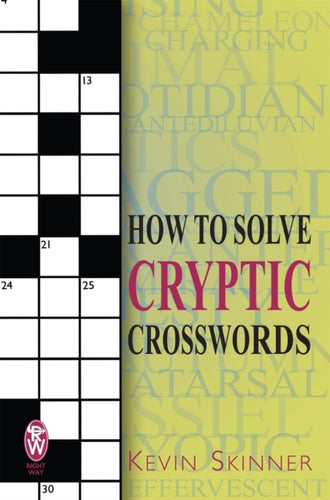 How to Solve Cryptic Crosswords-9780716022084