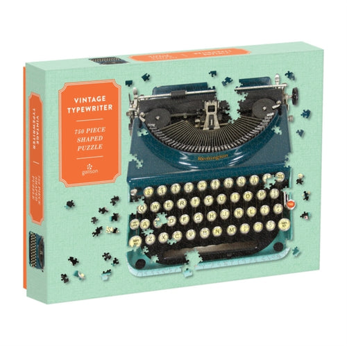 Just My Type: Vintage Typewriter 750 Piece Shaped Puzzle-9780735357464