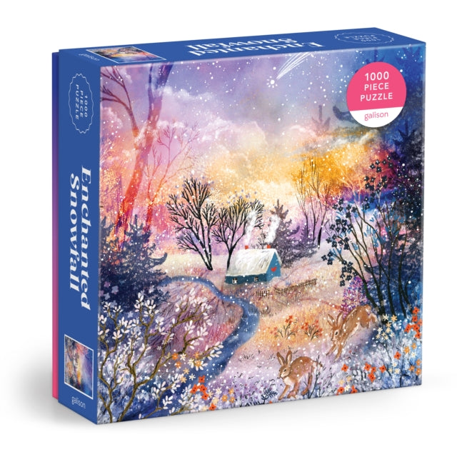 Enchanted Snowfall 1000 Piece Foil Puzzle-9780735382558