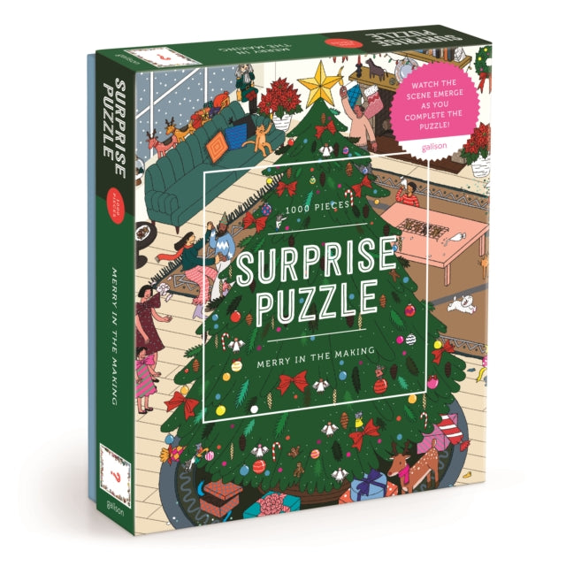 Merry In the Making 1000 Piece Surprise Puzzle-9780735383364