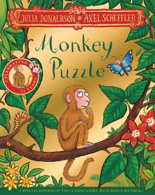 Monkey Puzzle 25th Anniversary Edition : with a shiny gold foil cover and fun activities to make and do!-9781035049455